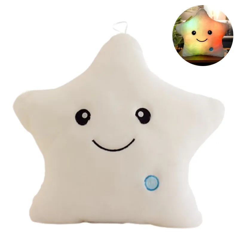 LED Világító Csillag Plüsspárna Gyerekeknek - StarGlow