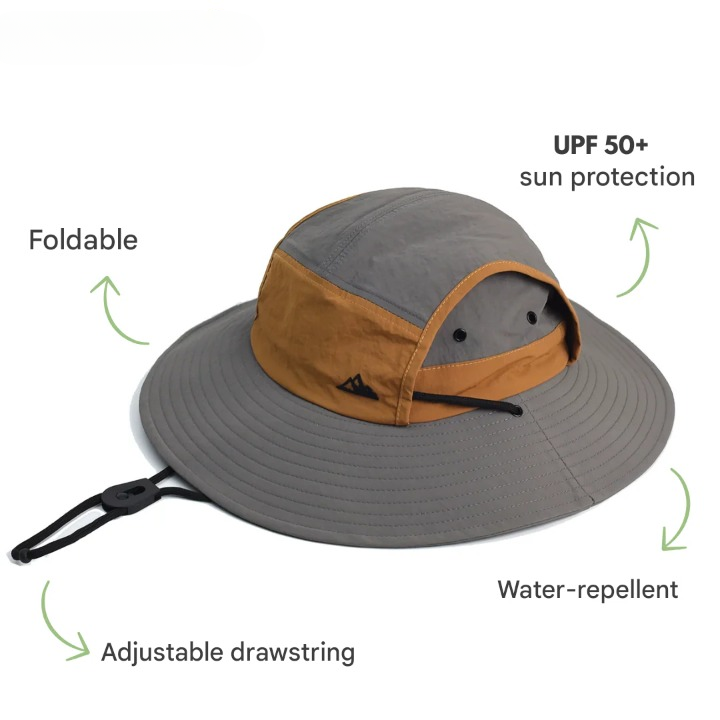 Hajtható kültéri napernyő sapka UV védelemmel – SunGuard Explorer