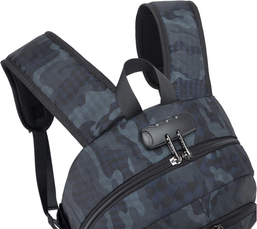 Extra nagy lopásgátló laptop és utazó hátizsák USB porttal – 30–50L