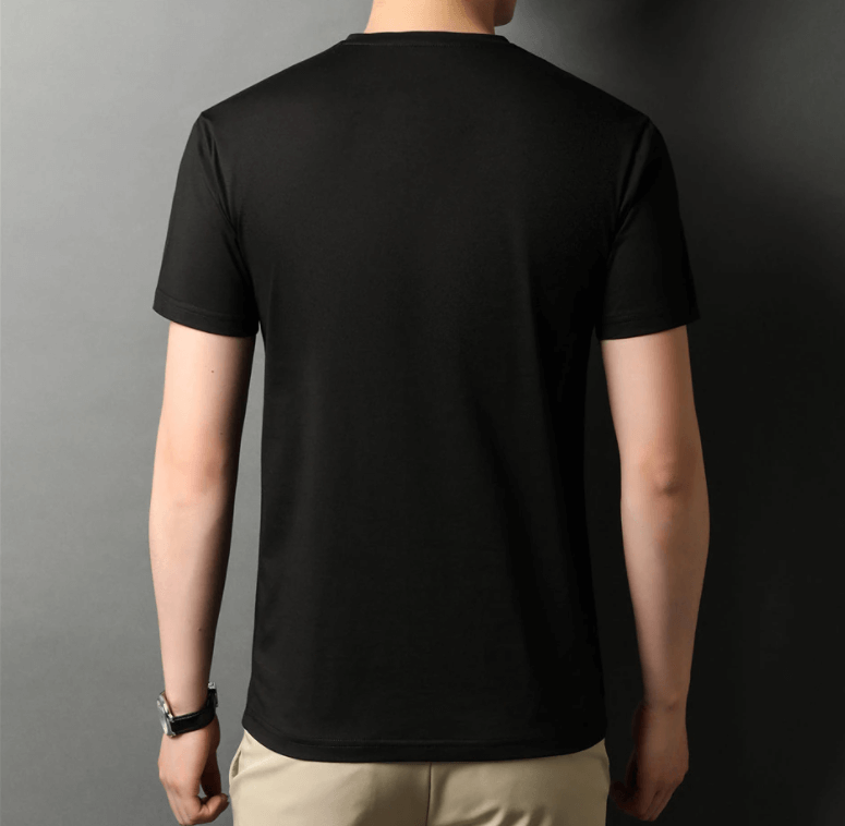 Slim Fit V-nyakú póló férfiaknak 1+1 INGYEN – Kényelmes & Mindennapi viselet – Jonas