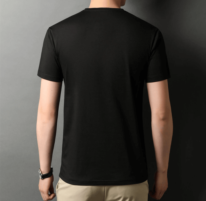 Slim Fit V-nyakú póló férfiaknak 1+1 INGYEN – Kényelmes & Mindennapi viselet – Jonas