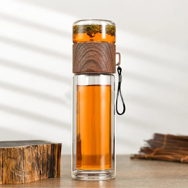 Üveg Hőtartó Flask - ClearTherm