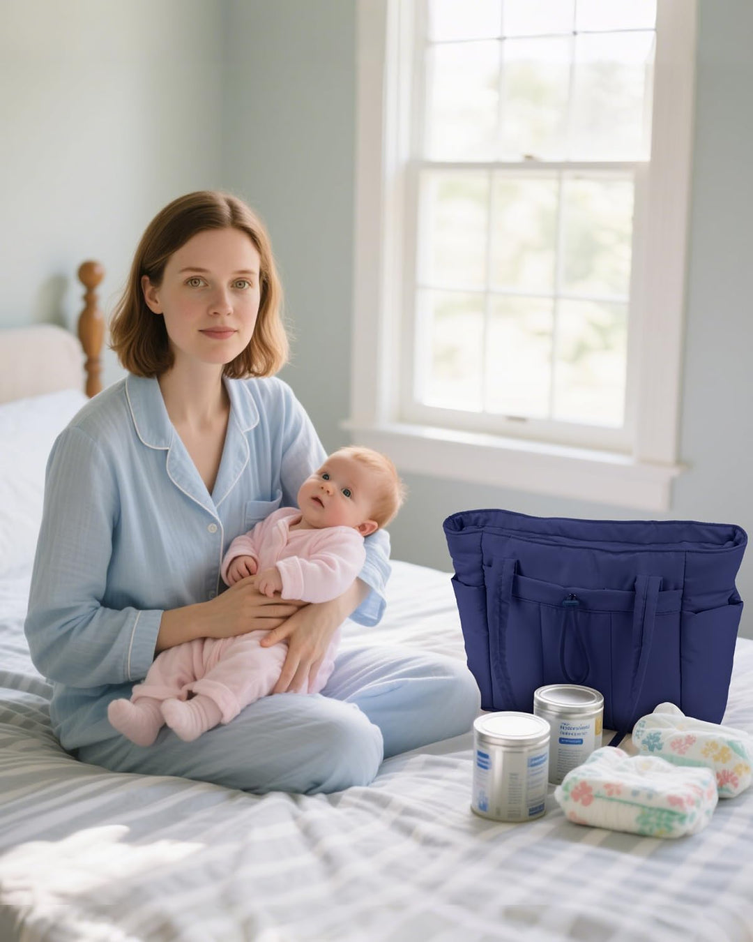 Varrt pufi táska pohártartóval és laptop rekesszel utazáshoz és munkához