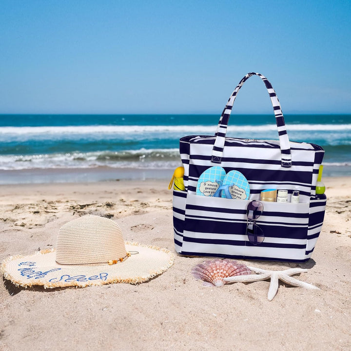 Extra nagy vízálló strandtáska nedves rekesszel – Vásárolj 1-et, és 1 ingyen van!