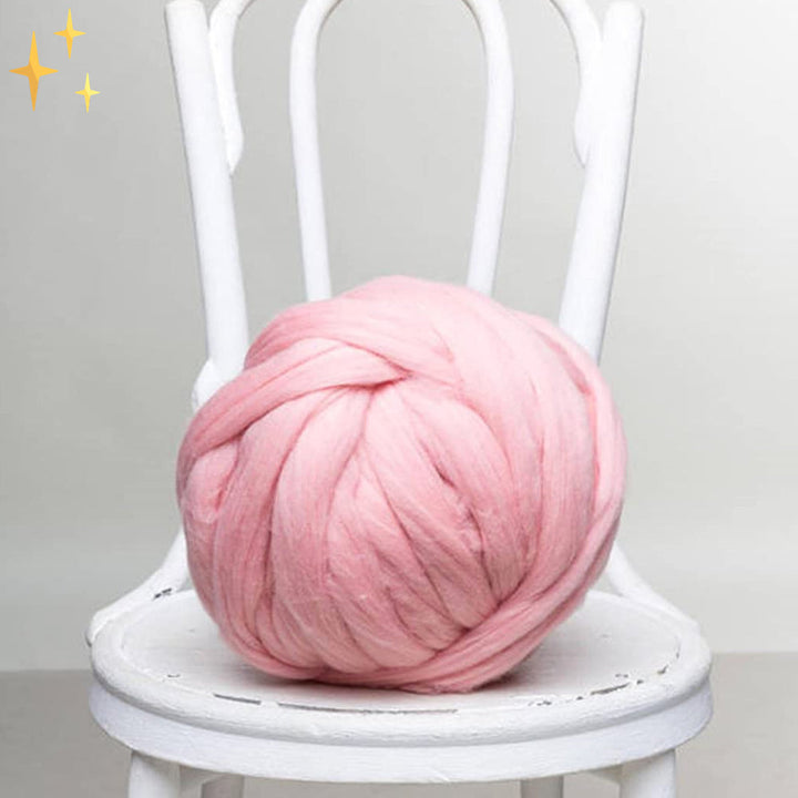 DIY Chunky XL Gyapjú Fonál a Szuperpuha Takrónak - CosyWeave
