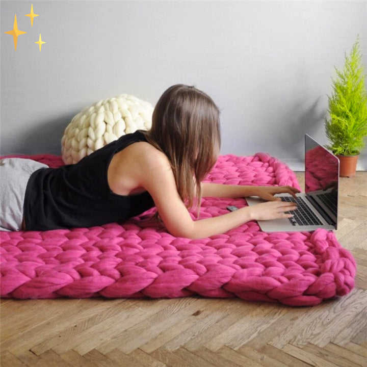 DIY Chunky XL Gyapjú Fonál a Szuperpuha Takrónak - CosyWeave