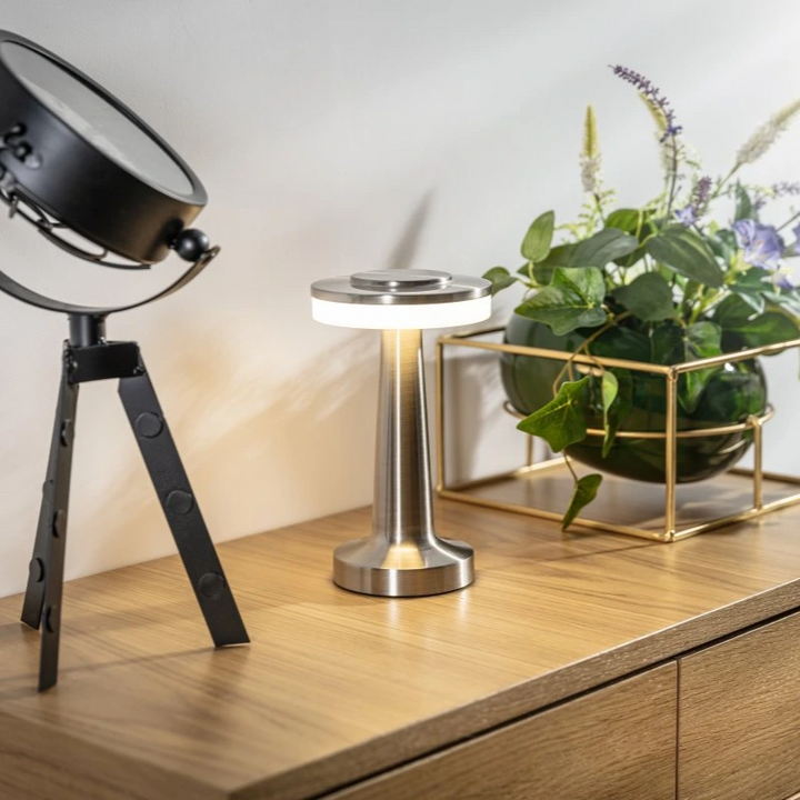 Vezeték nélküli Retro Asztali Lámpa - LumiBar